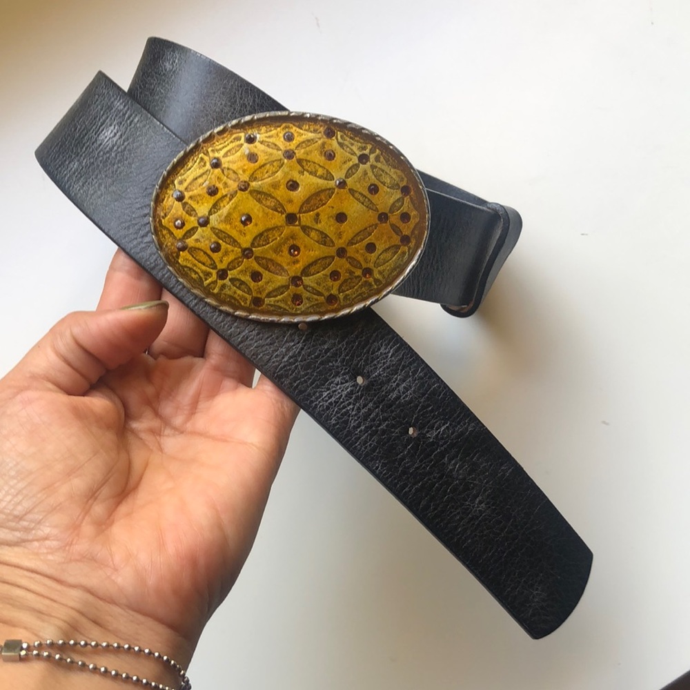 Gap genuine leather belt made in Italy